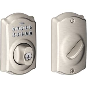 Schlage BE365 CAM 619 Camelot Keypad Deadbolt