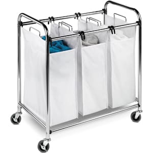Honey-Can-Do Heavy-Duty Triple Laundry Sorter - SRT-01235