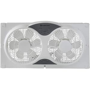CC Comfort Zones CZ310R Three Speed Function Twin Window Fan