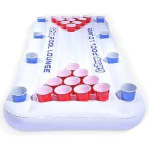 GoPong Pool Lounge Floating Beer Pong Table
