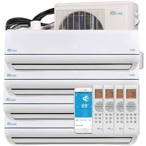 Senville 36000 BTU Quad Zone 