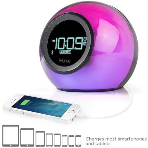 iHome Dual Alarm Clock FM Radio 