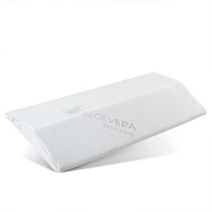 Wide Lumbar Support Pillow for Lower Back and Hip Pain Relief
