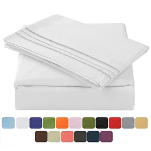 TasteLife 105 GSM Deep Pocket Bed Sheet Set 