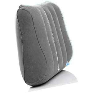 Inflatable Travel Pillow / Lumbar Pillow for Back Pain Relief