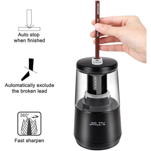 JARLINK Electric Pencil Sharpener, The Best Electric Pencil Sharpener