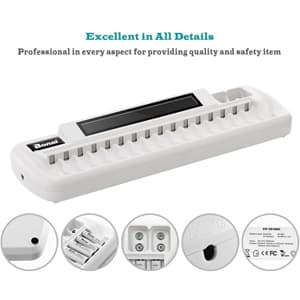 BONAI Smart Rechargeable Battery Charger