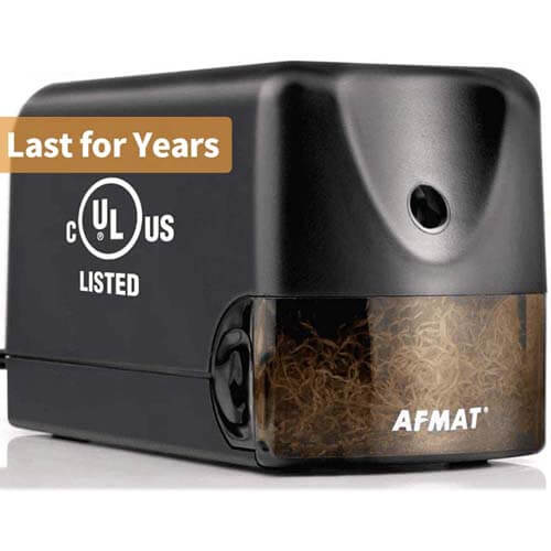 AFMAT Electric Pencil Sharpener, The Best Electric Pencil Sharpener