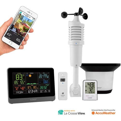 La Crosse Technology C83100-INT Wi-Fi Professional Weather Station