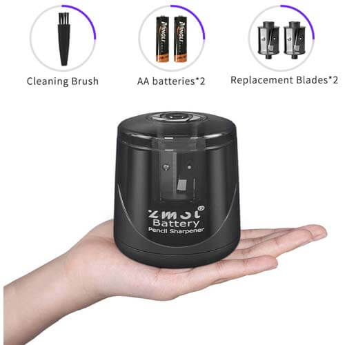 Zmol Small Electric Pencil Sharpener
